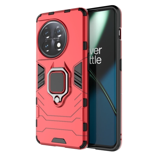  OnePlus 11 5G Skal Ring Hybrid Armor Röd