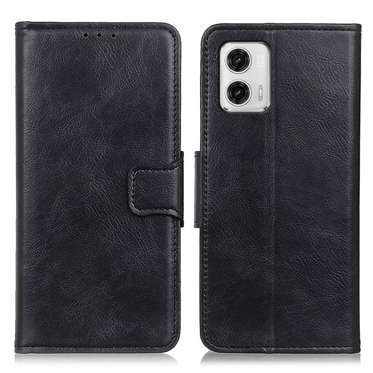  Motorola Moto G73 5G Fodral Crazy Horse Svart