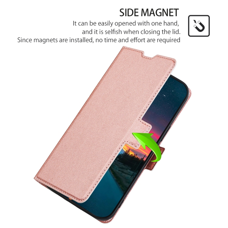  Motorola Moto G13 / G23 / G53 5G Fodral Slim Roséguld