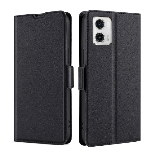  Motorola Moto G73 5G Fodral Slim Läder Svart