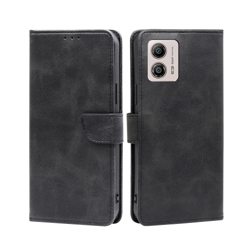  Motorola Moto G13 / G23 / G53 5G Fodral Solid Läder Svart