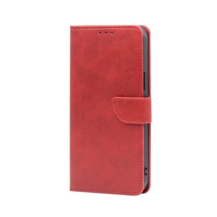  Motorola Moto G13 / G23 / G53 5G Fodral Solid Läder Röd
