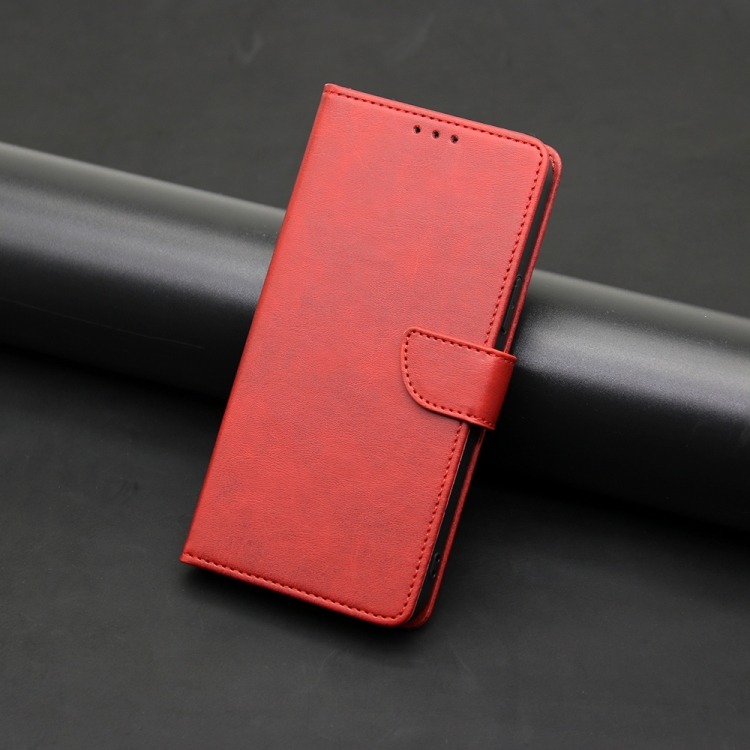  Motorola Moto G13 / G23 / G53 5G Fodral Solid Läder Röd