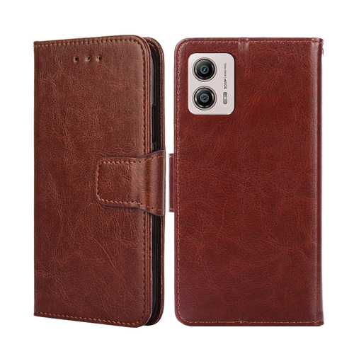  Motorola Moto G13 / G23 / G53 5G Fodral Läder Brun