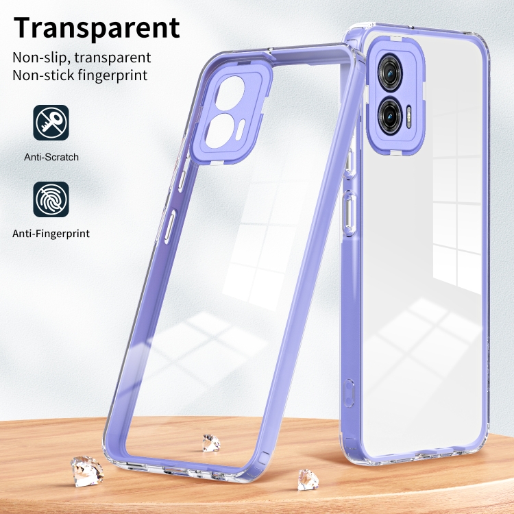  Motorola Moto G73 5G Skal Hybrid Lila