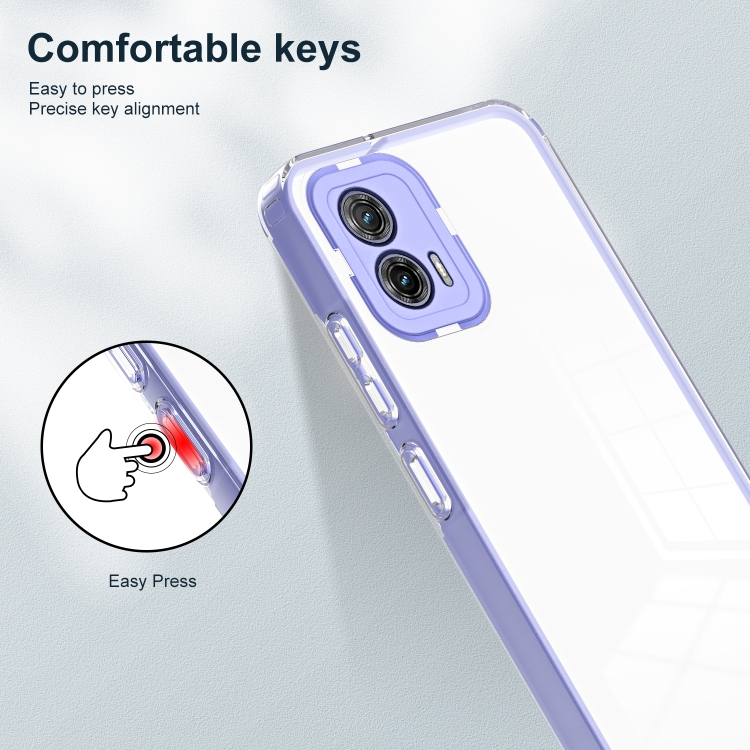  Motorola Moto G73 5G Skal Hybrid Lila