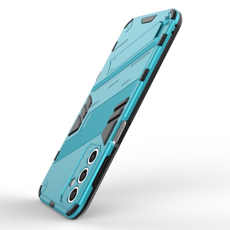  Samsung Galaxy A24 5G Skal Hybrid Kickstand Blå