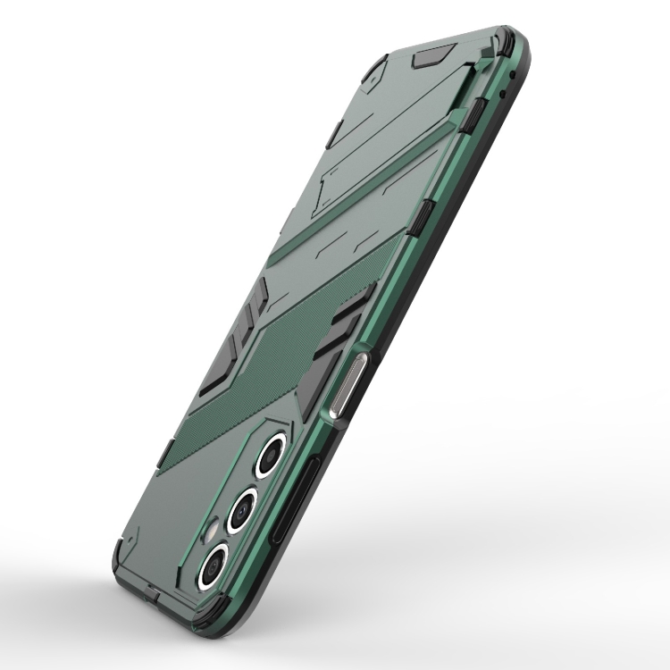  Samsung Galaxy A24 5G Skal Hybrid Kickstand Grön