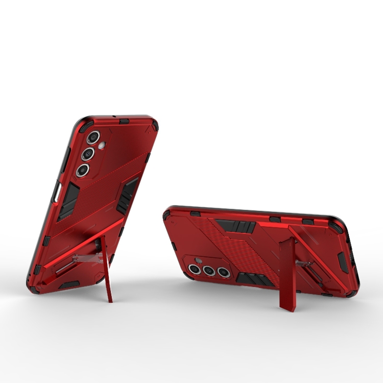 Samsung Galaxy A24 5G Skal Hybrid Kickstand Röd