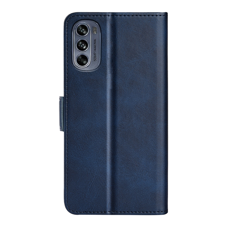  Motorola Moto G62 5G Fodral Magnetisk Stängning Blå