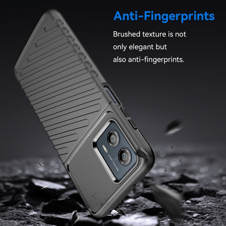  Motorola Moto G13 / G23 / G53 5G Skal Twill Textur Svart