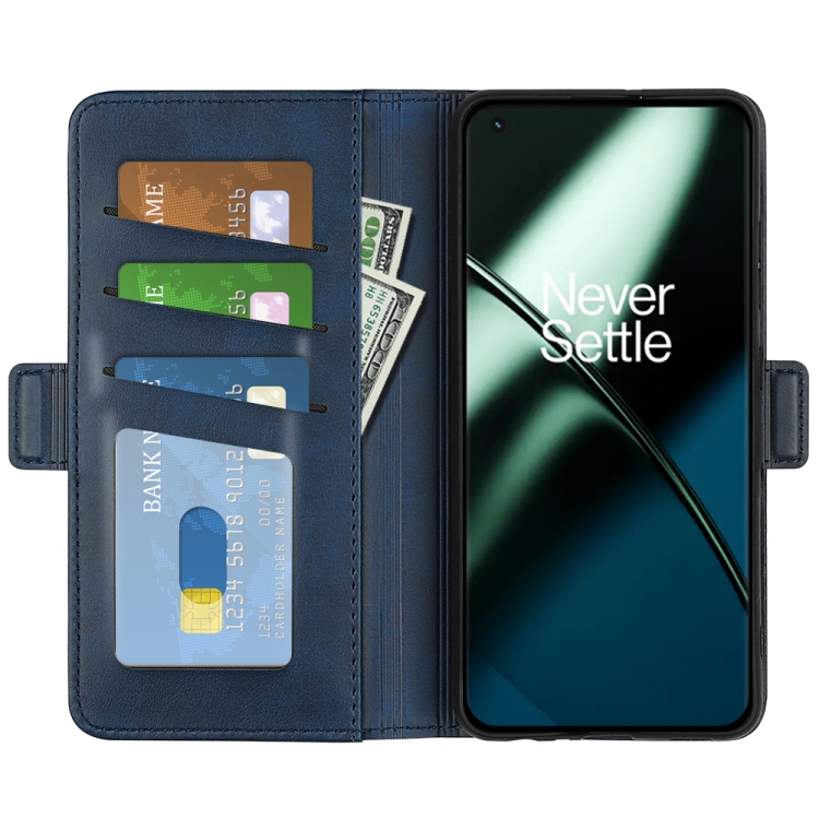  OnePlus 11 5G Fodral Magnetisk Stängning Blå