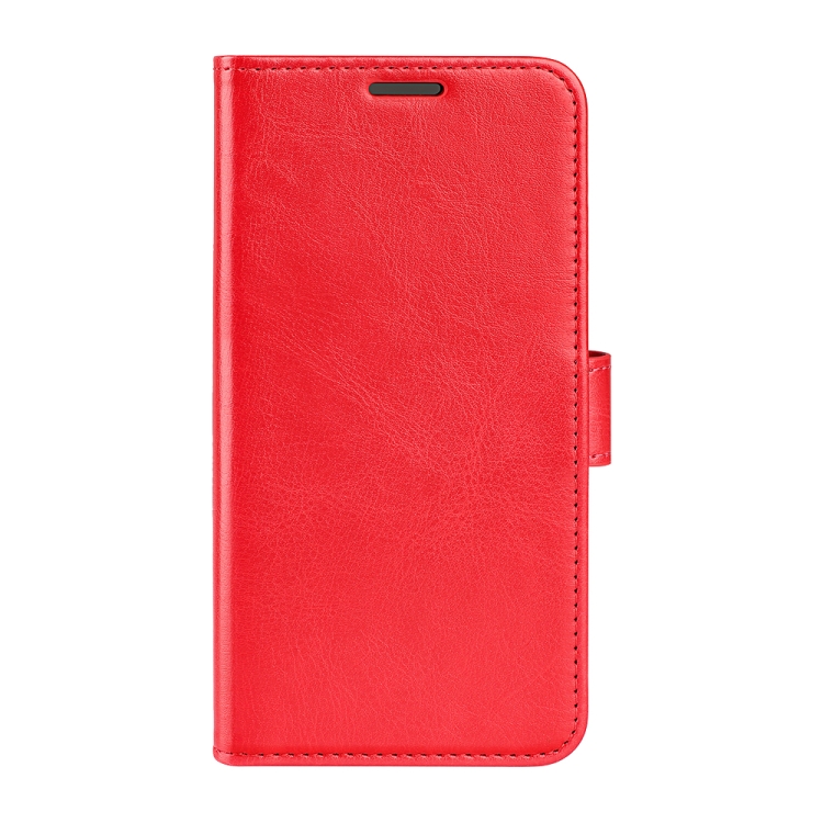  Motorola Moto E13 Fodral Crazy Horse Läder Röd