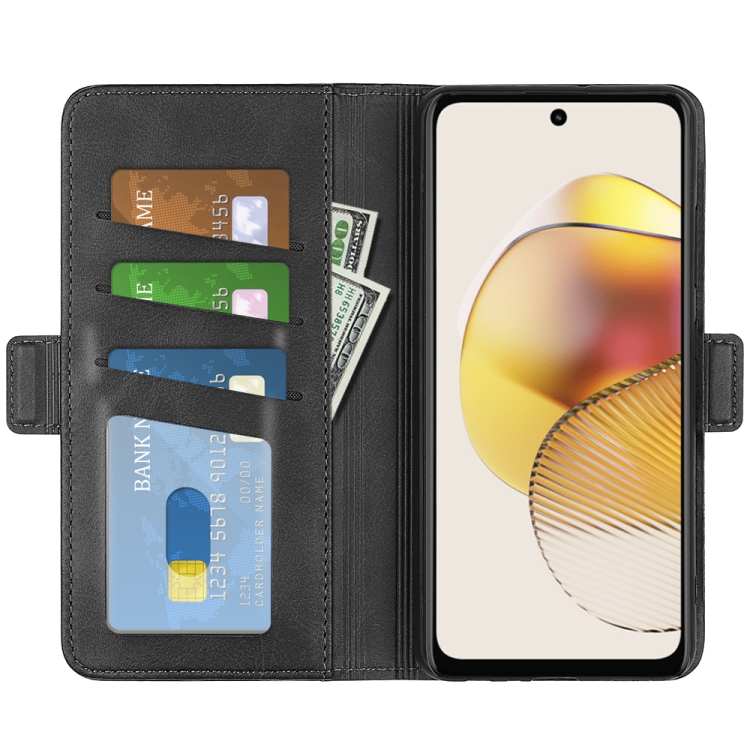  Motorola Moto G73 5G Fodral Magnetisk Stängning Svart