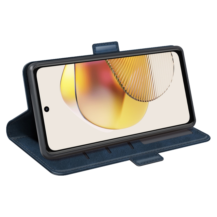  Motorola Moto G73 5G Fodral Magnetisk Stängning Blå