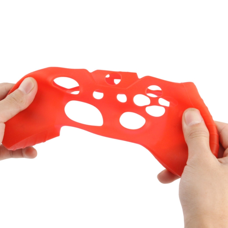  Silikonskal För Xbox One Handkontroll Röd