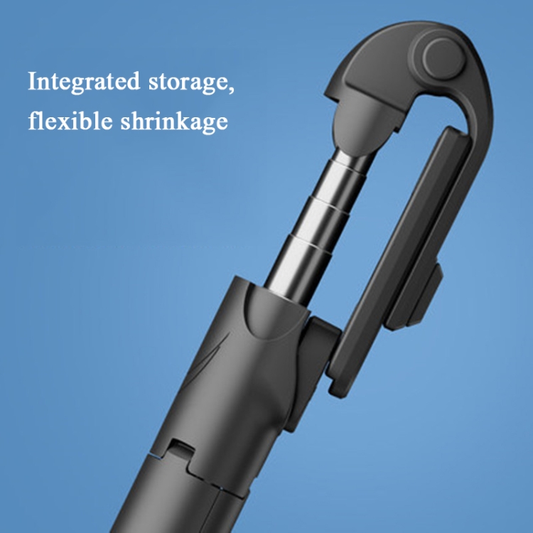  Selfie Stick Tripod Trådlös Bluetooth 360° Svart