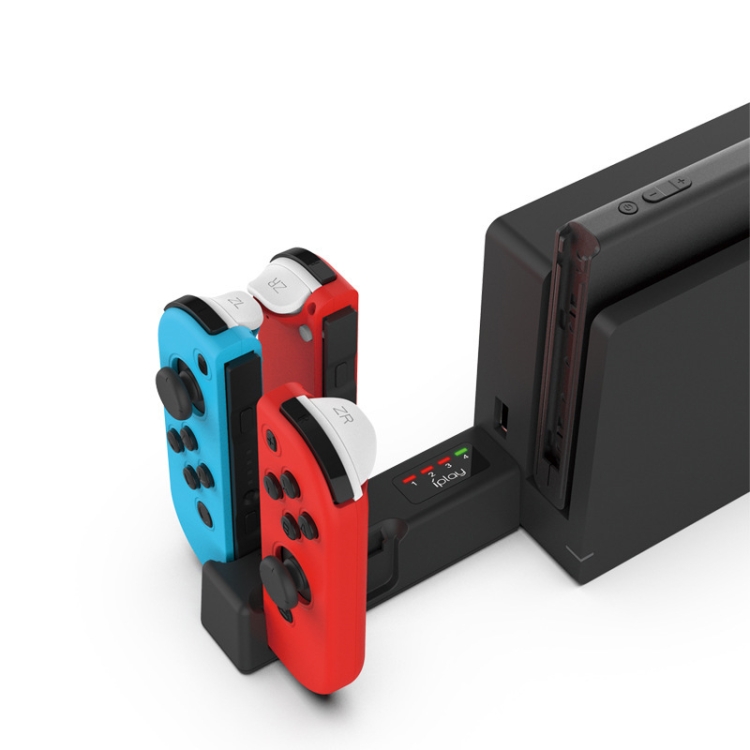 iPlay iPlay LED USB Laddare För 4x NSW Joy-Con Svart