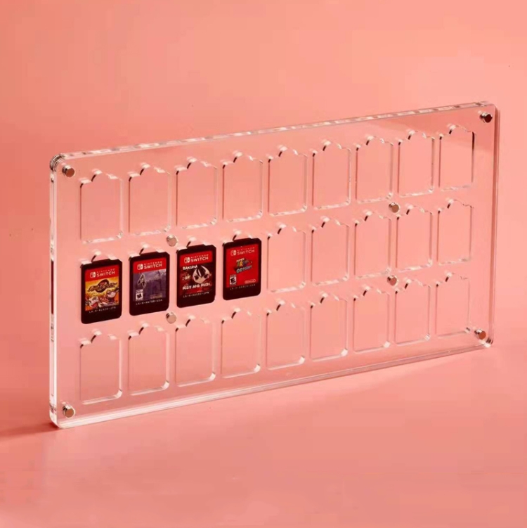  Magnetisk Förvaringsbox För 27 st Nintendo Switch Spel