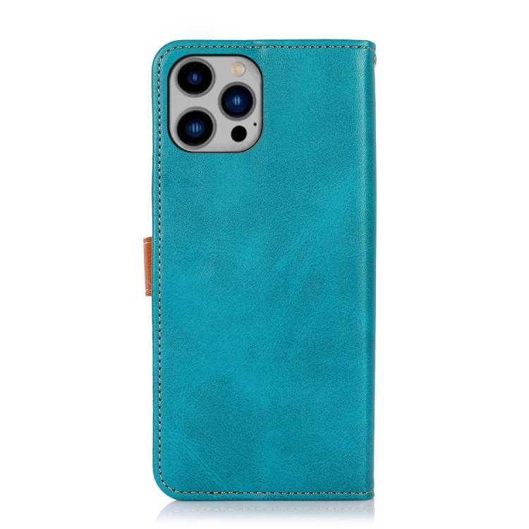 KHAZNEH KHAZNEH iPhone 15 Pro Max Fodral Dual-Color Blå