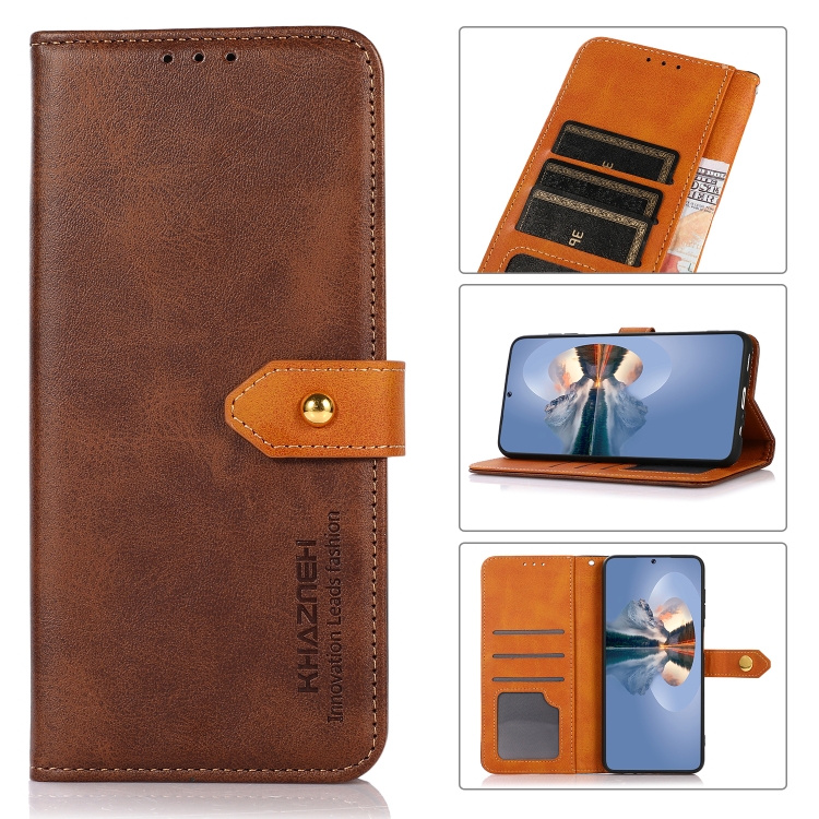 KHAZNEH KHAZNEH iPhone 15 Pro Max Fodral Dual-Color Brun