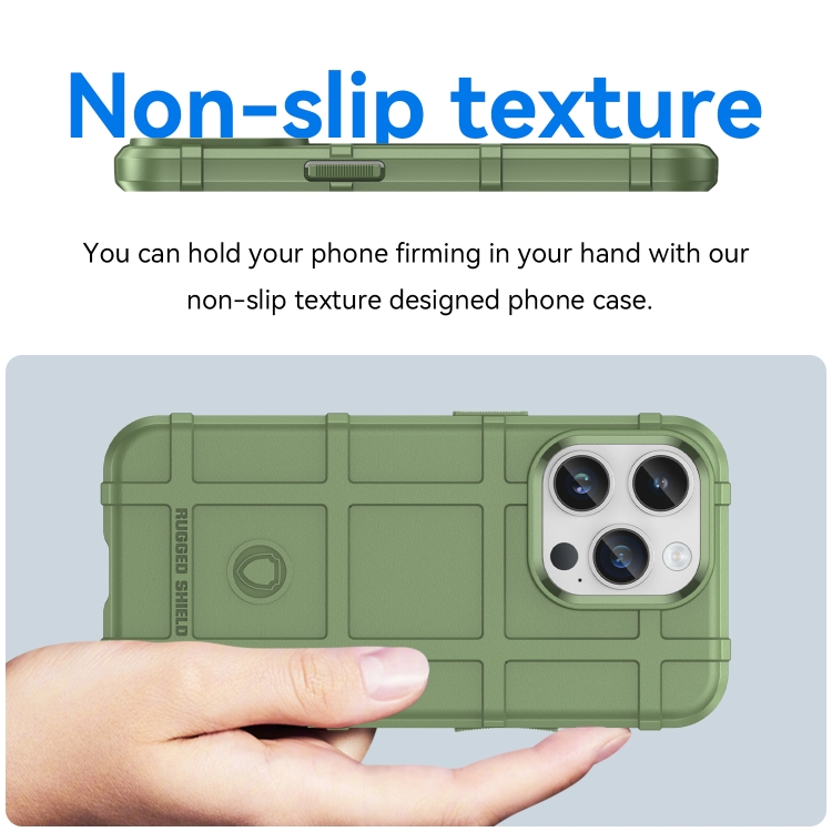  iPhone 15 Pro Max Skal Robust Grön
