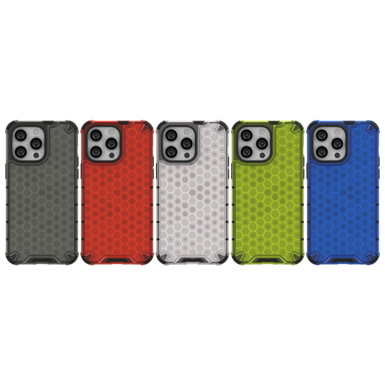  iPhone 15 Pro Max Skal Honeycomb Shockproof Svart
