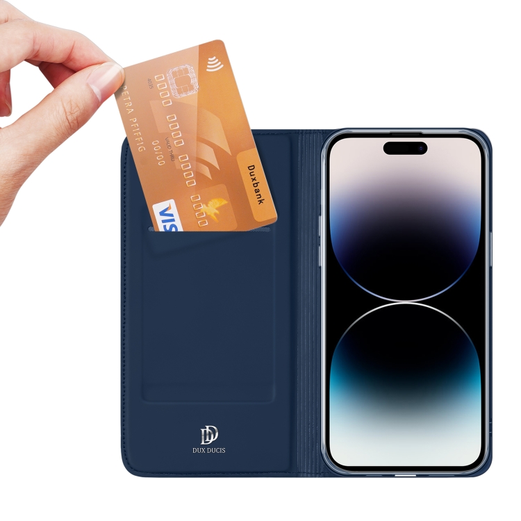 DUX DUCIS DUX DUCIS iPhone 15 Pro Max Fodral Skin Pro Blå