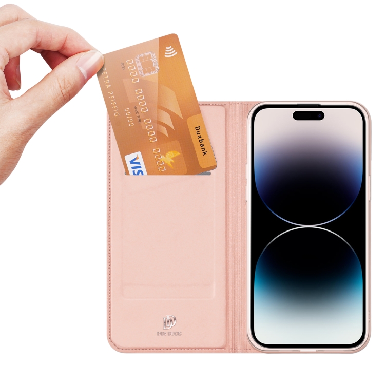 DUX DUCIS DUX DUCIS iPhone 15 Pro Max Fodral Skin Pro Roséguld