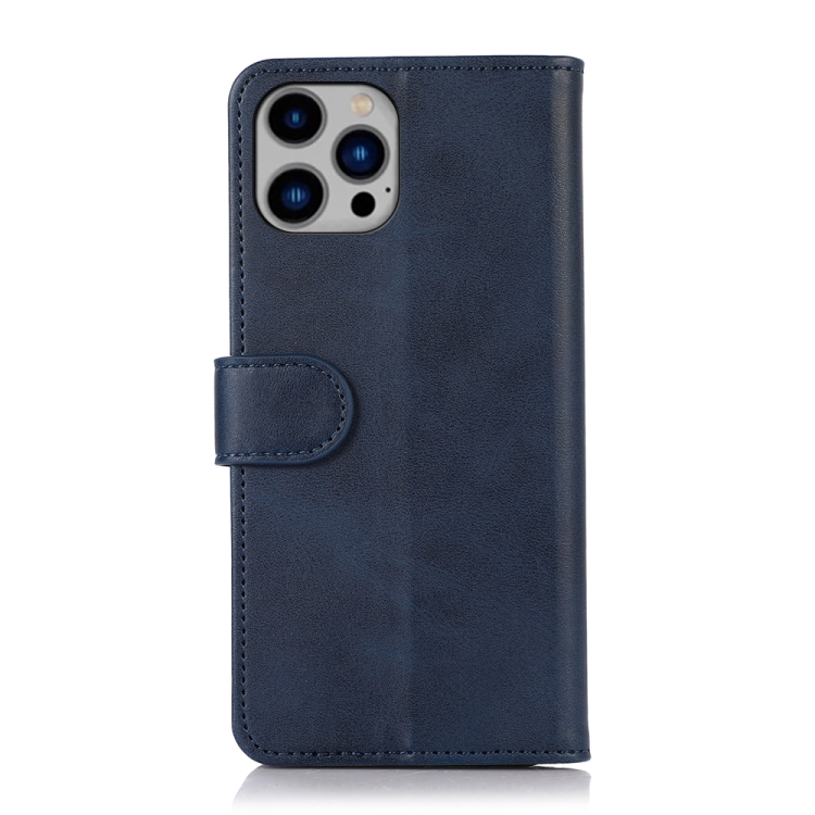  iPhone 15 Pro Max Fodral Läder Blå