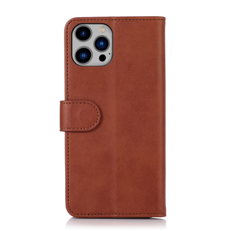  iPhone 15 Pro Max Fodral Läder Brun