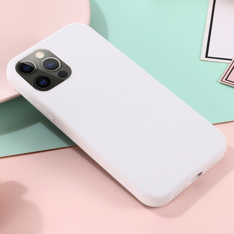  iPhone 15 Pro Max Skal MagSafe Silikon Vit