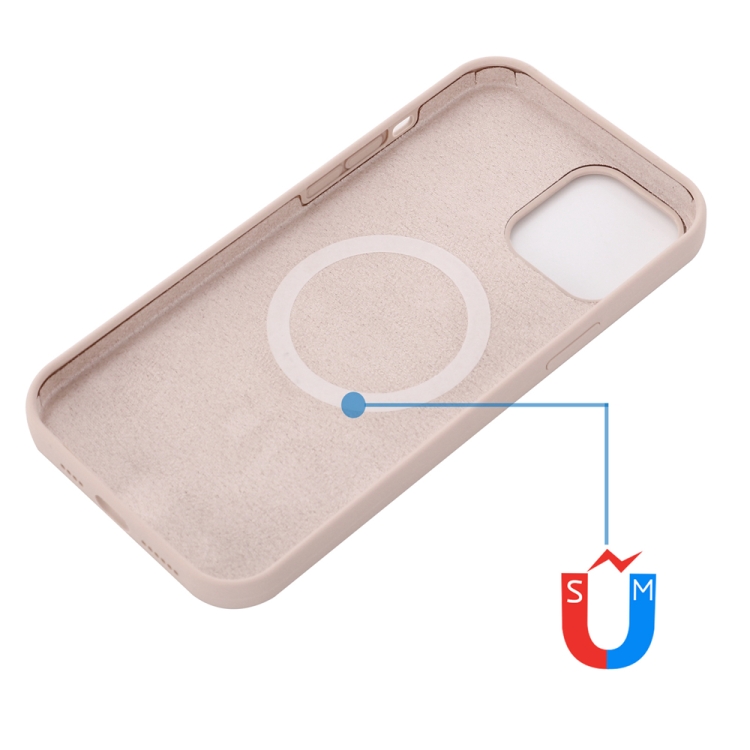  iPhone 15 Pro Max Skal MagSafe Silikon Rosa