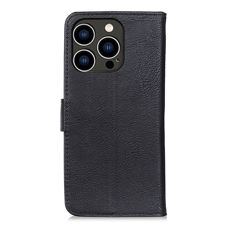 KHAZNEH KHAZNEH iPhone 15 Pro Max Fodral Läder Svart