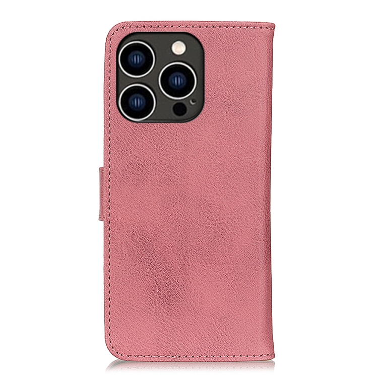 KHAZNEH KHAZNEH iPhone 15 Pro Max Fodral Läder Rosa