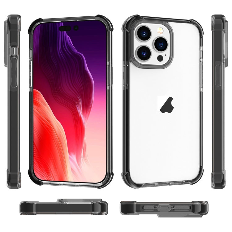  iPhone 15 Pro Max Skal Shockproof Hybrid Svart