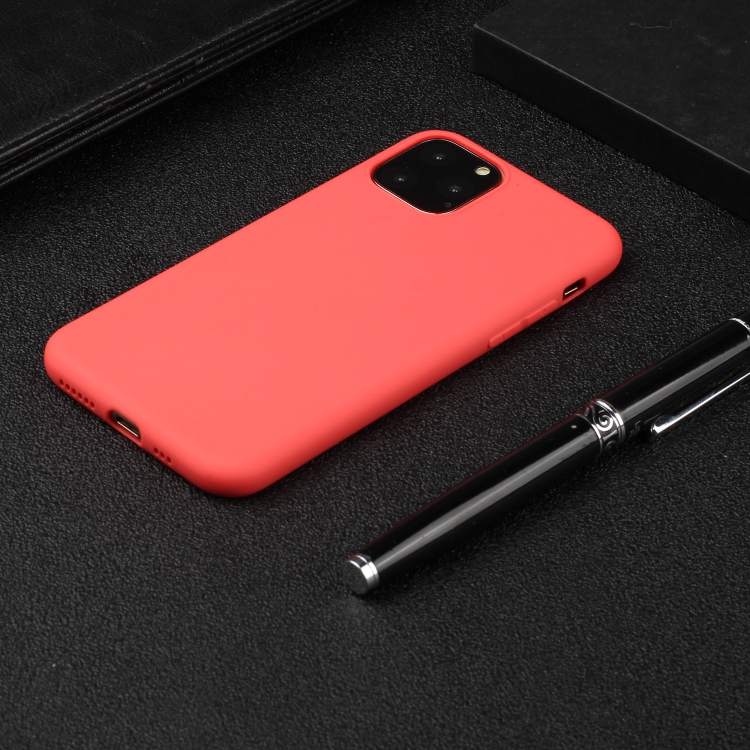  iPhone 15 Plus Skal Frostad TPU Röd