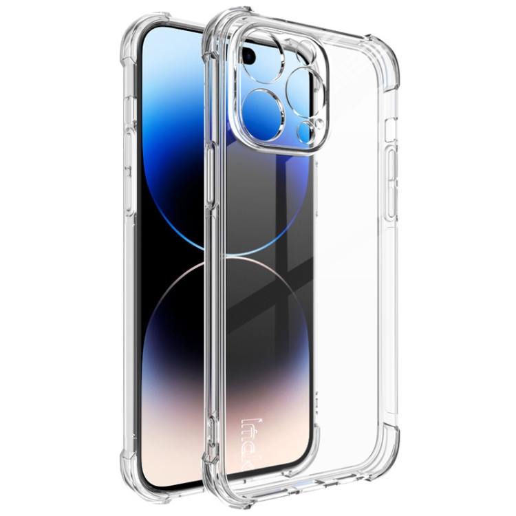 IMAK IMAK iPhone 15 Pro Max Skal Shockproof AirBag Transparent