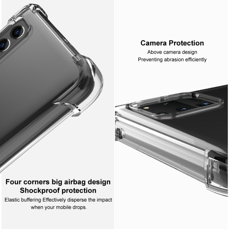 IMAK IMAK iPhone 15 Pro Max Skal Shockproof AirBag Transparent