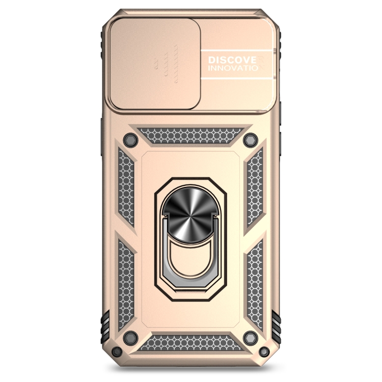  iPhone 15 Pro Max Skal CamShield Armor Ring Guld