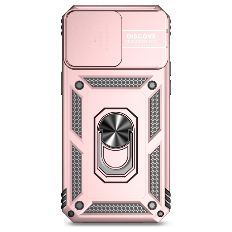  iPhone 15 Pro Max Skal CamShield Armor Ring Roséguld
