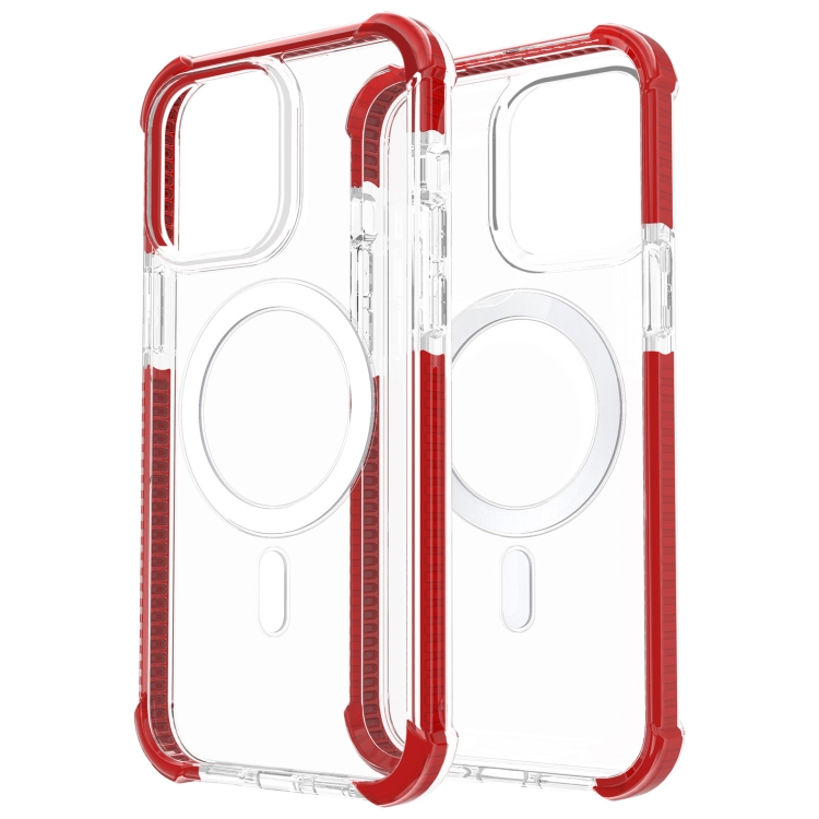  iPhone 15 Pro Max Skal MagSafe Shockproof Akryl Röd