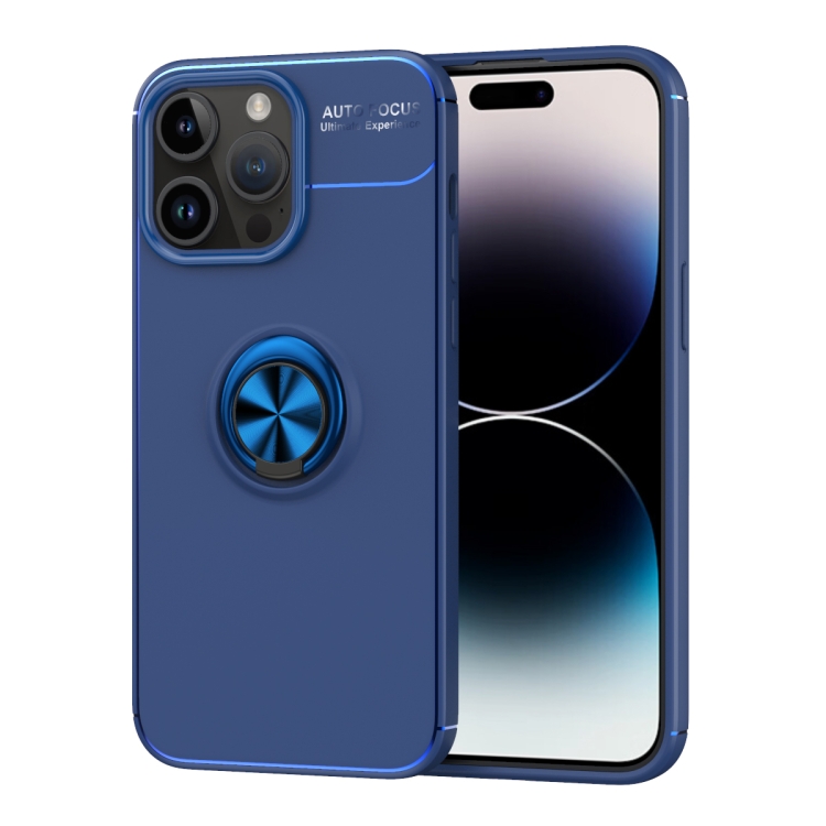  iPhone 15 Pro Max Skal Ring Blå