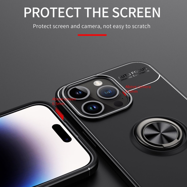  iPhone 15 Pro Max Skal Ring Blå
