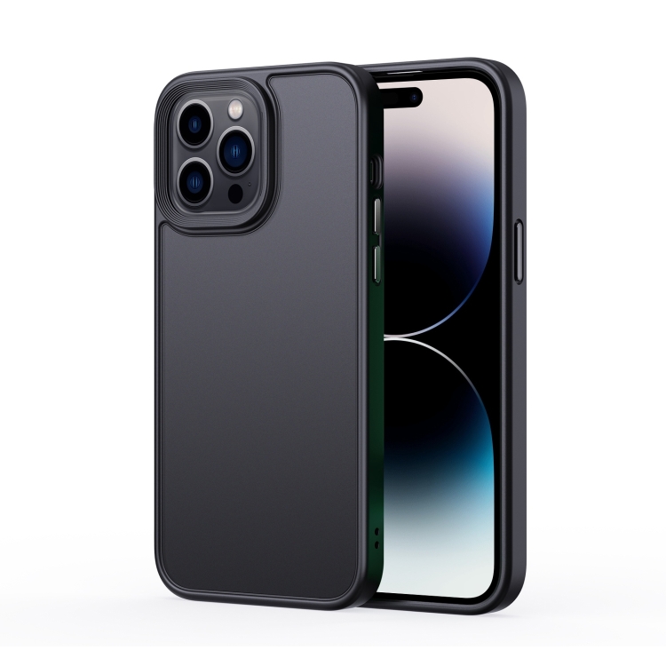  iPhone 15 Pro Max Skal Frostad Hybrid Svart