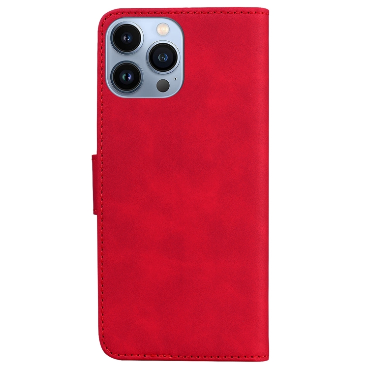  iPhone 15 Pro Max Fodral Skin Touch Röd