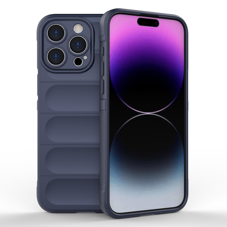  iPhone 15 Pro Max Skal Magic Shield Mörk Blå