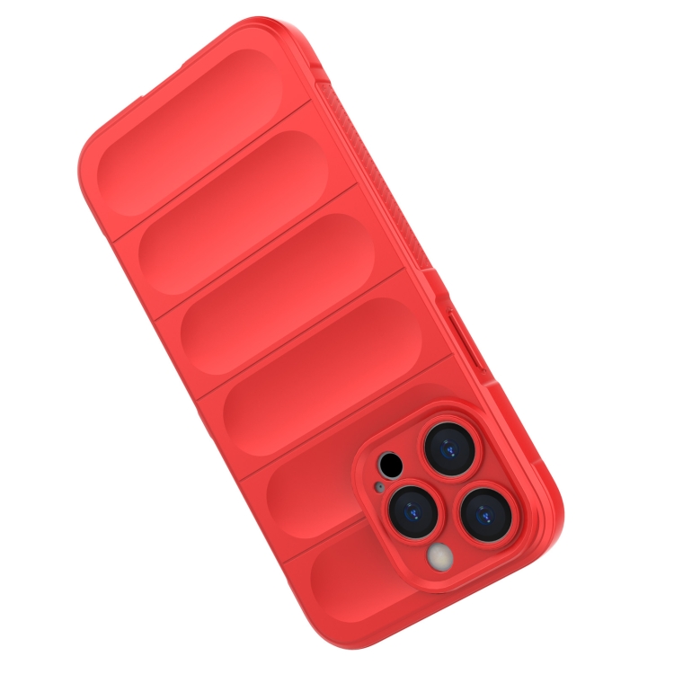  iPhone 15 Pro Max Skal Magic Shield Vinröd