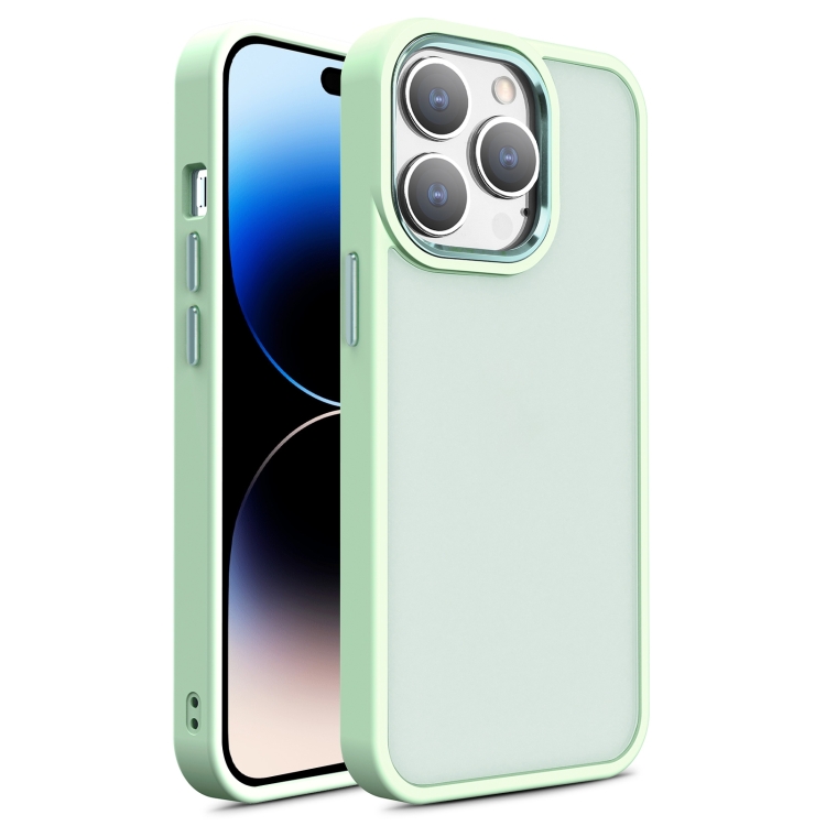  iPhone 15 Pro Max Skal Classic Hybrid Matt Matcha Green