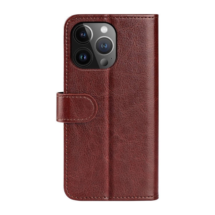  iPhone 15 Pro Max Fodral Läder Brun
